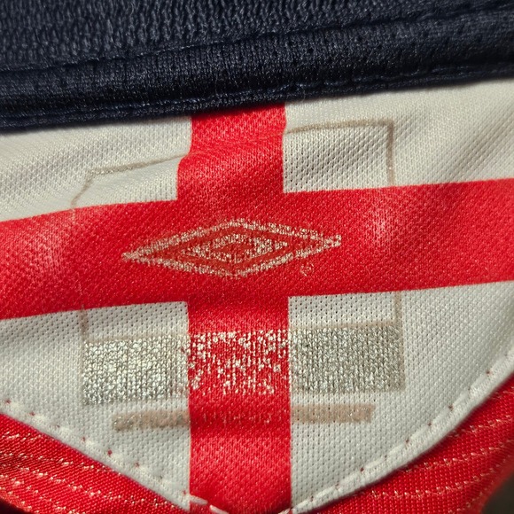 England 2004 2006 Away Football Shirt Jersey Umbro Wayne Rooney Size XL - Picture 4 of 10